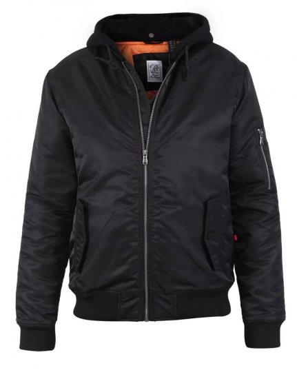 D555 Poppleford Bomber Jacket With Detachable Fleece Hood - Herren jacken - Herren Jacken in großen Größen