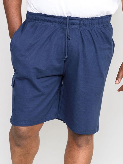 D555 John "Lightweight" Joggingshorts Dunkelblau - Jogginghosen für herren - Jogginghosen für Herren in großen Größen