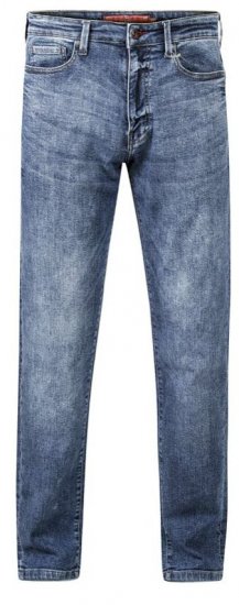 D555 Taurus Fit Stretch Jeans With Sandblasting - Herren-jeans & -hosen - Herren-Jeans & -Hosen in großen Größen