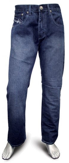 K.O. Jeans 1774 Mid Blue - Herren-Jeans & -Hosen in großen Größen - Herren-Jeans & -Hosen in großen Größen