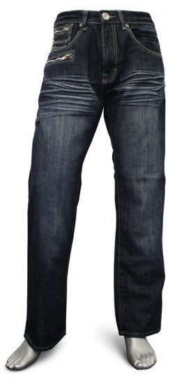 K.O. Jeans 1792 Dark Wash - Herren-Jeans & -Hosen in großen Größen - Herren-Jeans & -Hosen in großen Größen