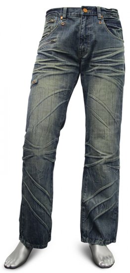 K.O. Jeans 1792 Dirt Wash - Herren-Jeans & -Hosen in großen Größen - Herren-Jeans & -Hosen in großen Größen