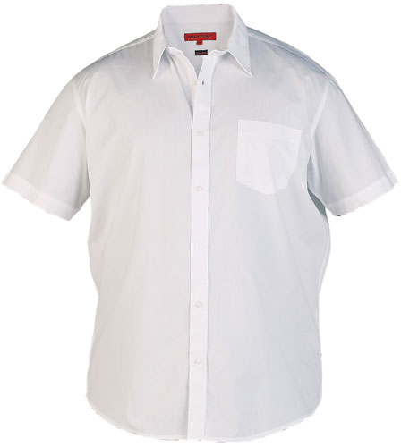 Rockford White Shirt S/S - Herrenhemden in großen Größen - Herrenhemden in großen Größen