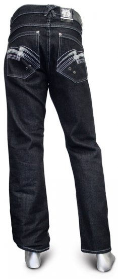 K.O. Jeans 1774 Black - Herren-jeans & -hosen - Herren-Jeans & -Hosen in großen Größen