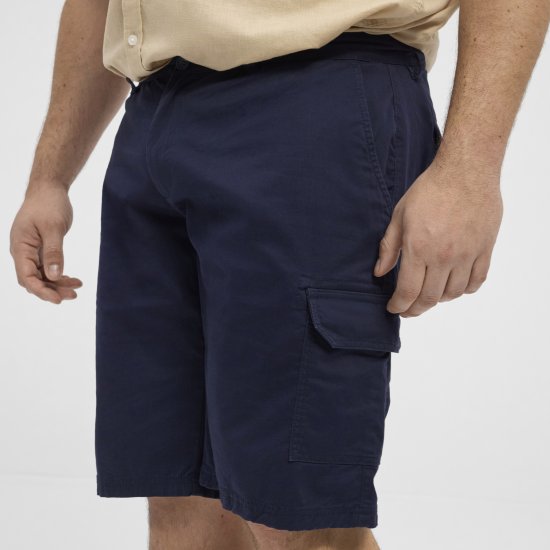 North Latitude 51133 Cargo Shorts Marineblau - Herrenshorts - Herrenshorts in großen Größen