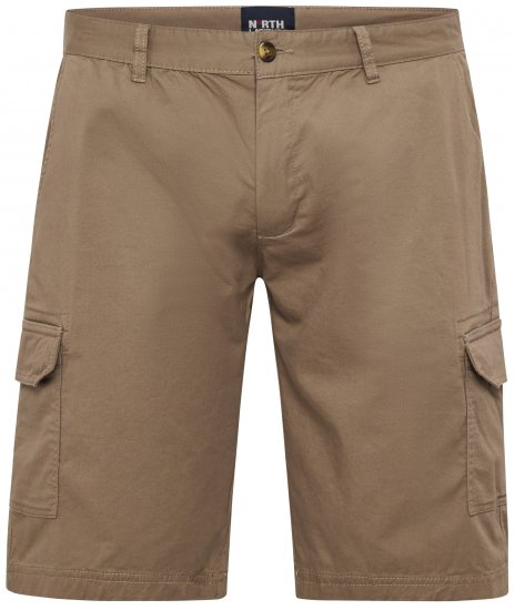 North Latitude 51133 Cargo Shorts Dunkelbeige - Herrenshorts - Herrenshorts in großen Größen