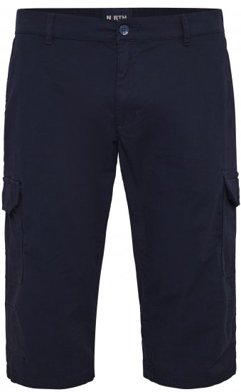 North Latitude 51136 Capri Shorts Marineblau - Herrenshorts - Herrenshorts in großen Größen