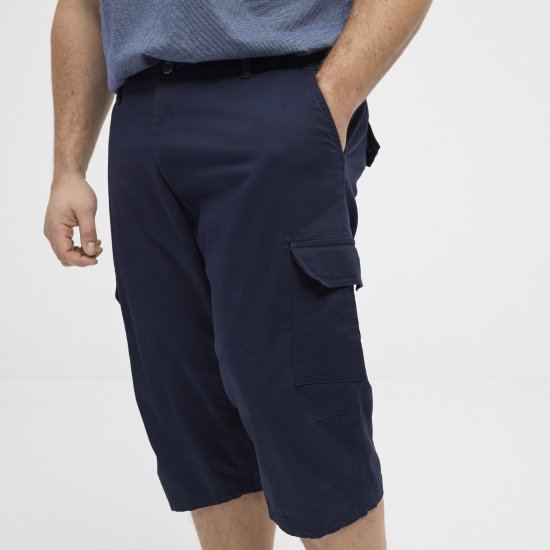 North Latitude 51136 Capri Shorts Marineblau - Herrenshorts - Herrenshorts in großen Größen