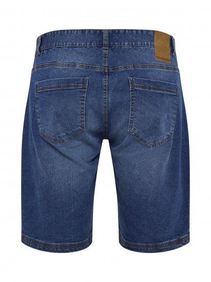 North Latitude 51336 Denim Shorts Blau - Herrenshorts - Herrenshorts in großen Größen