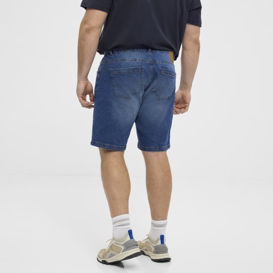North Latitude 51336 Denim Shorts Blau - Herrenshorts - Herrenshorts in großen Größen