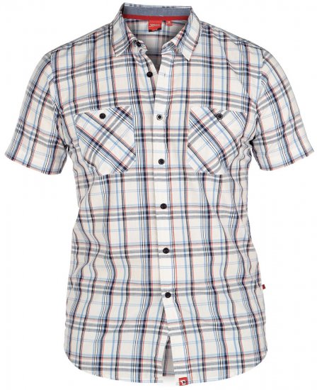 D555 Avant Tee + Shirt - Herrenhemden - Herrenhemden in großen Größen