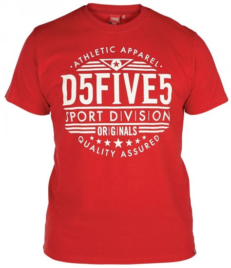 D555 Kennedy Tee + Shirt - Herrenhemden - Herrenhemden in großen Größen