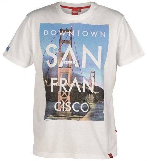 D555 Downtown T-shirt - Herren-T-Shirts in großen Größen - Herren-T-Shirts in großen Größen