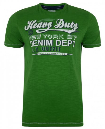 Kam Heavy Duty Tee Green - Herren-T-Shirts in großen Größen - Herren-T-Shirts in großen Größen