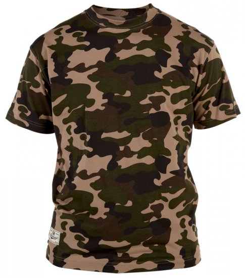 Duke Camo T-shirt Jungle - Herren-T-Shirts in großen Größen - Herren-T-Shirts in großen Größen