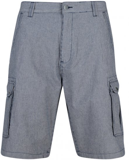 Kam Jeans 384 Stripe Shorts - Herrenshorts in großen Größen - Herrenshorts in großen Größen