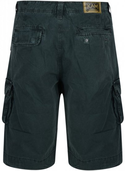 Kam Jeans 386 Cargo Shorts Grey - Herrenshorts - Herrenshorts in großen Größen