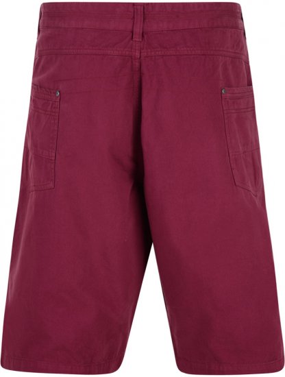 Kam Jeans 385 Shorts Burgundy - Herrenshorts - Herrenshorts in großen Größen