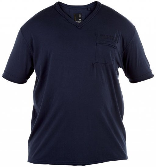 Split Star Avton Navy - Herren-T-Shirts in großen Größen - Herren-T-Shirts in großen Größen