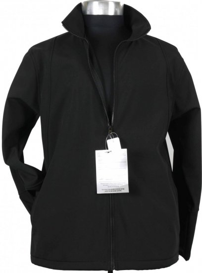 Marc & Mark Arosa Softshell-jacket Black - Herren jacken - Herren Jacken in großen Größen