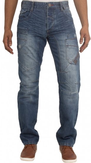 ETO Jeans EM547 - Herren-Jeans & -Hosen in großen Größen - Herren-Jeans & -Hosen in großen Größen