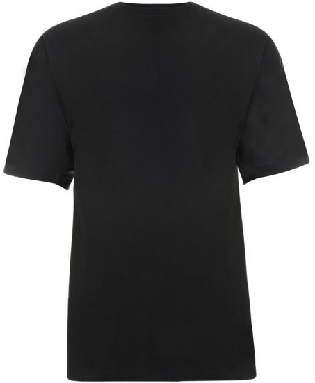 Motley Denim T-shirt Schwarz - Herren-T-Shirts in großen Größen - Herren-T-Shirts in großen Größen