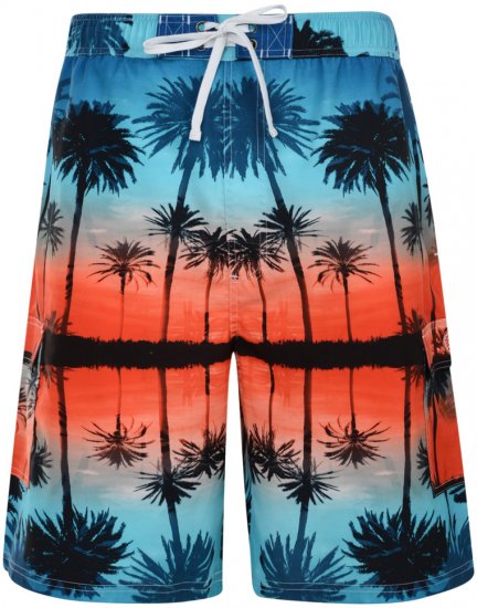Kam Jeans Palm Swim Short - Herrenunterwäsche & Bademode in großen Größen - Herrenunterwäsche & Bademode in großen Größen