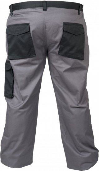Marc & Mark Work pants Grey - Herren arbeitskleidung - Herren Arbeitskleidung Große Größen