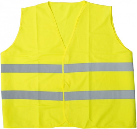 Marc & Mark Hi-Vis Vest Yellow - Herren Arbeitskleidung Große Größen - Herren Arbeitskleidung Große Größen