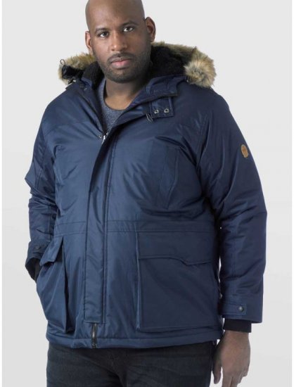 D555 Lovett Parka Navy - Herren jacken - Herren Jacken in großen Größen