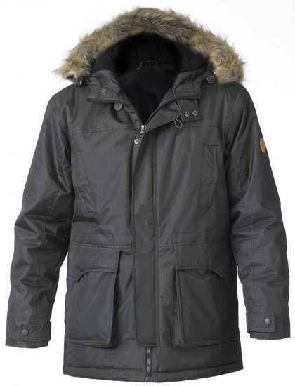 D555 Lovett Parka Dark Khaki - Herren jacken - Herren Jacken in großen Größen