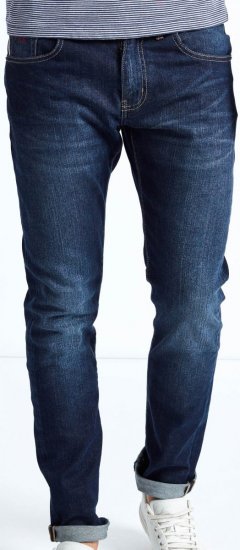 Mish Mash Lot XX Dark Stretch Straight Fit - Herren-Jeans & -Hosen in großen Größen - Herren-Jeans & -Hosen in großen Größen