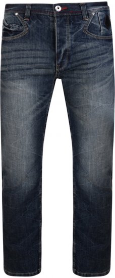 Kam Jeans Ramires Dark - Herren-jeans & -hosen - Herren-Jeans & -Hosen in großen Größen