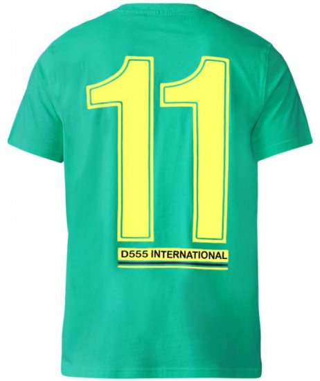 D555 Ricardo T-shirt Green - Herren-T-shirts - Herren-T-Shirts in großen Größen