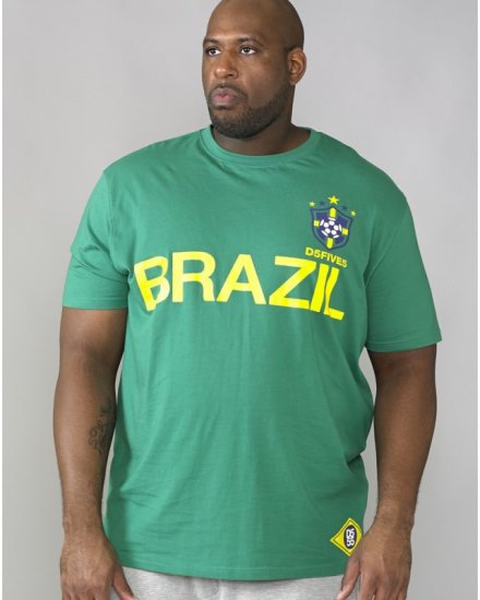 D555 Ricardo T-shirt Green - Herren-T-shirts - Herren-T-Shirts in großen Größen