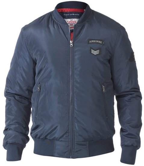 D555 Pedro Bomber Jacket Navy - Herren jacken - Herren Jacken in großen Größen