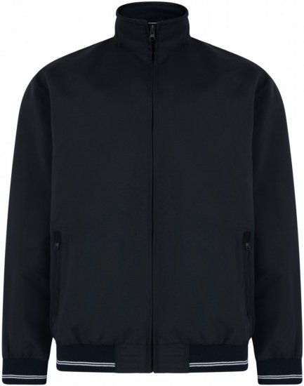 Kam Jeans 436 Summer Jacket Black - Herren jacken - Herren Jacken in großen Größen