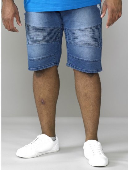 D555 Rodrigo Stretch Biker Style Shorts - Herrenshorts - Herrenshorts in großen Größen