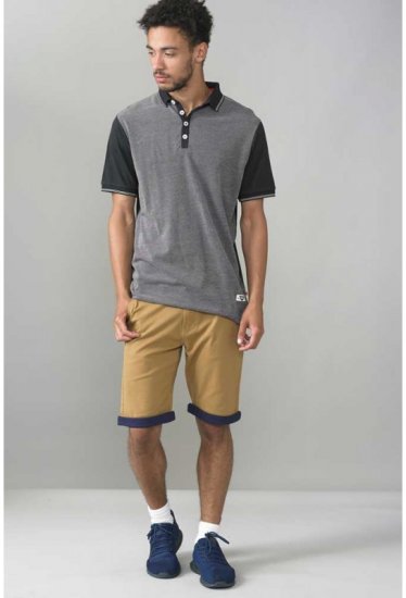 D555 Cecil Polo Black - Polo-shirts für herren - Polo-Shirts für Herren in großen Größen