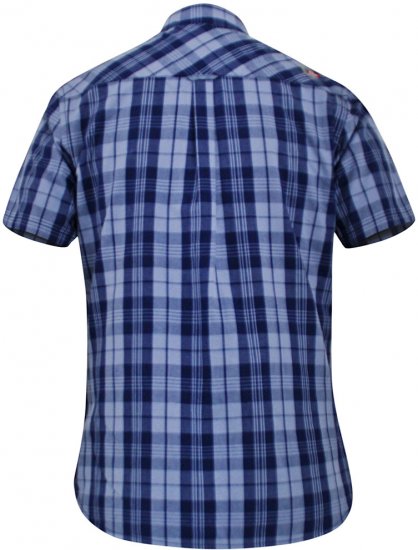 D555 Genoa Short Sleeve Shirt & T-shirt Combo - Herrenhemden - Herrenhemden in großen Größen