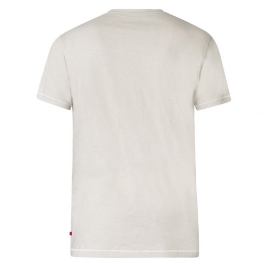 D555 Gordon T-shirt Pale Khaki - Herren-T-shirts - Herren-T-Shirts in großen Größen