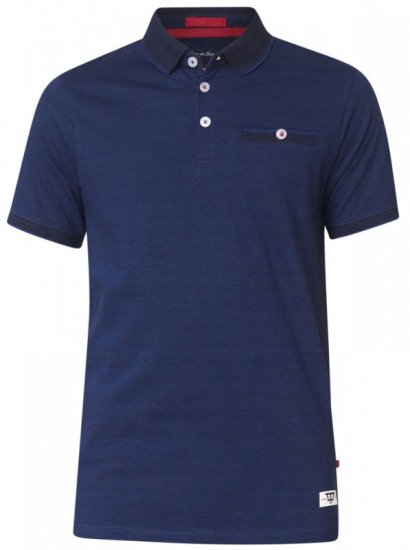 D555 Jerell Polo Navy - Polo-shirts für herren - Polo-Shirts für Herren in großen Größen