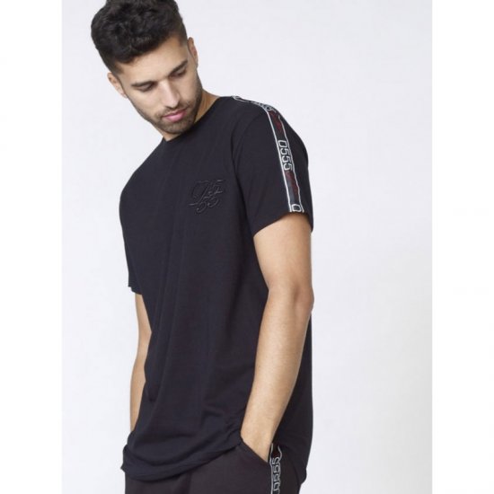 D555 Kambria Couture T-shirt Black - Herren-T-shirts - Herren-T-Shirts in großen Größen