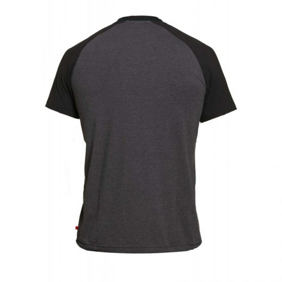 D555 Dallas T-shirt Charcoal - Herren-T-shirts - Herren-T-Shirts in großen Größen