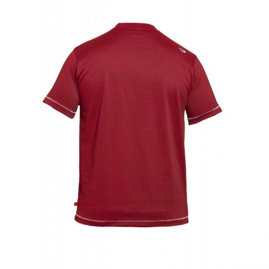 D555 Tempa T-shirt Red - Herren-T-shirts - Herren-T-Shirts in großen Größen