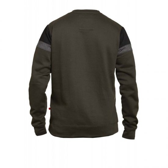 D555 Clermont Sweatshirt Khaki - Herren-sweater und -hoodies - Herren-Sweater und -Hoodies in großen Größen