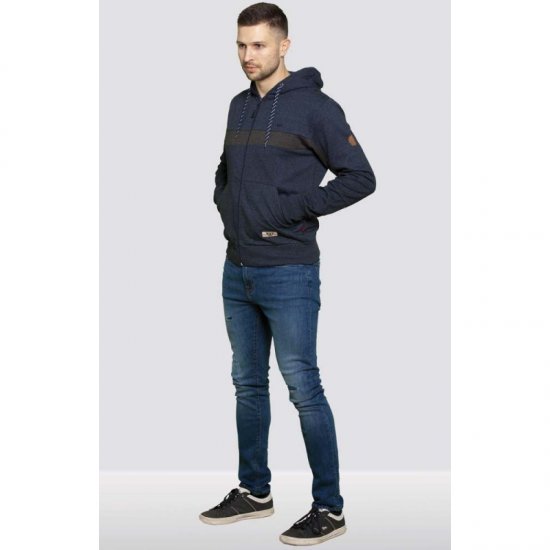 D555 Louisiana Hoodie Navy - Herren-sweater und -hoodies - Herren-Sweater und -Hoodies in großen Größen