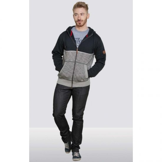 D555 Lamarsh Hoodie Navy - Herren-sweater und -hoodies - Herren-Sweater und -Hoodies in großen Größen