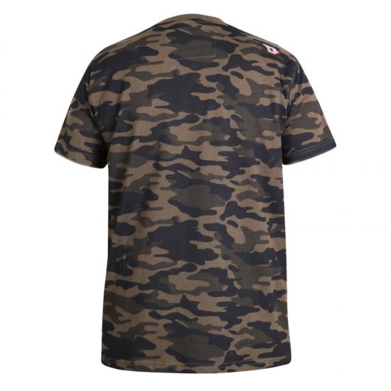 D555 Thompson T-shirt Jungle Camo - Herren-T-shirts - Herren-T-Shirts in großen Größen
