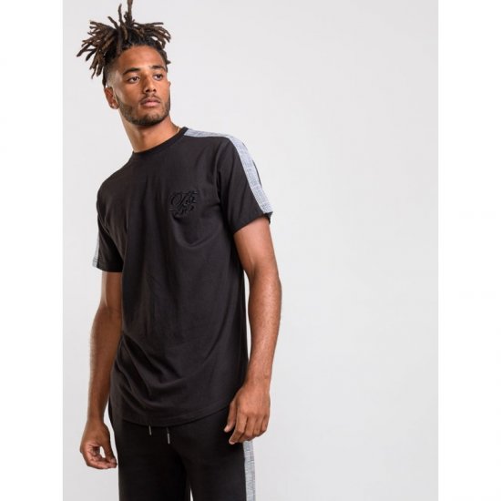 D555 Diaz T-shirt Black - Herren-T-shirts - Herren-T-Shirts in großen Größen
